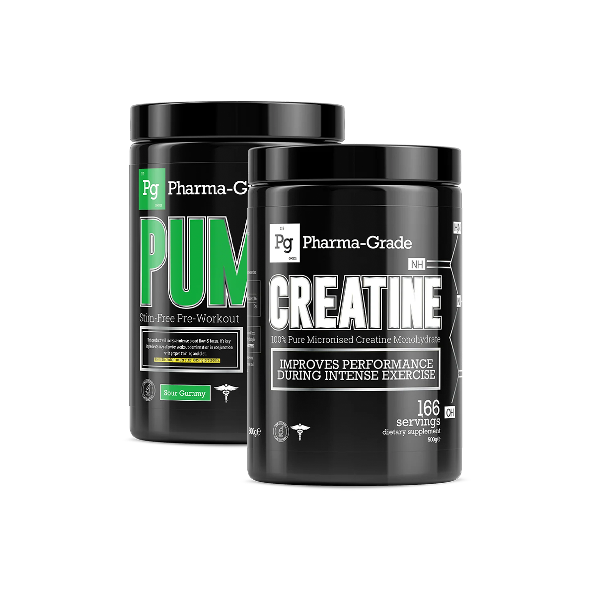 Pharma-Grade PUMP Stim-Free Pre-Workout 400g