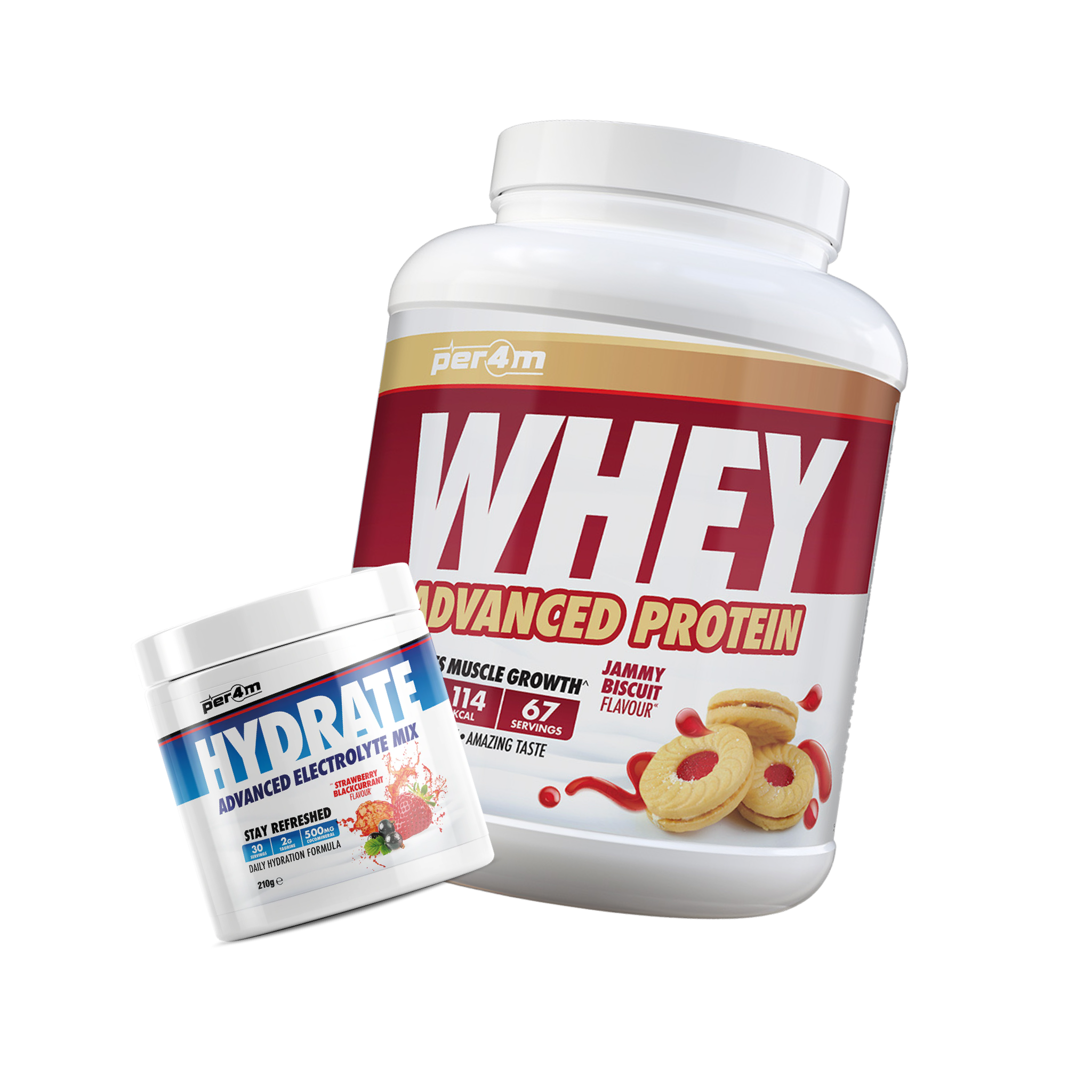 Per4m Whey 2.01kg & Hydrate Bundle