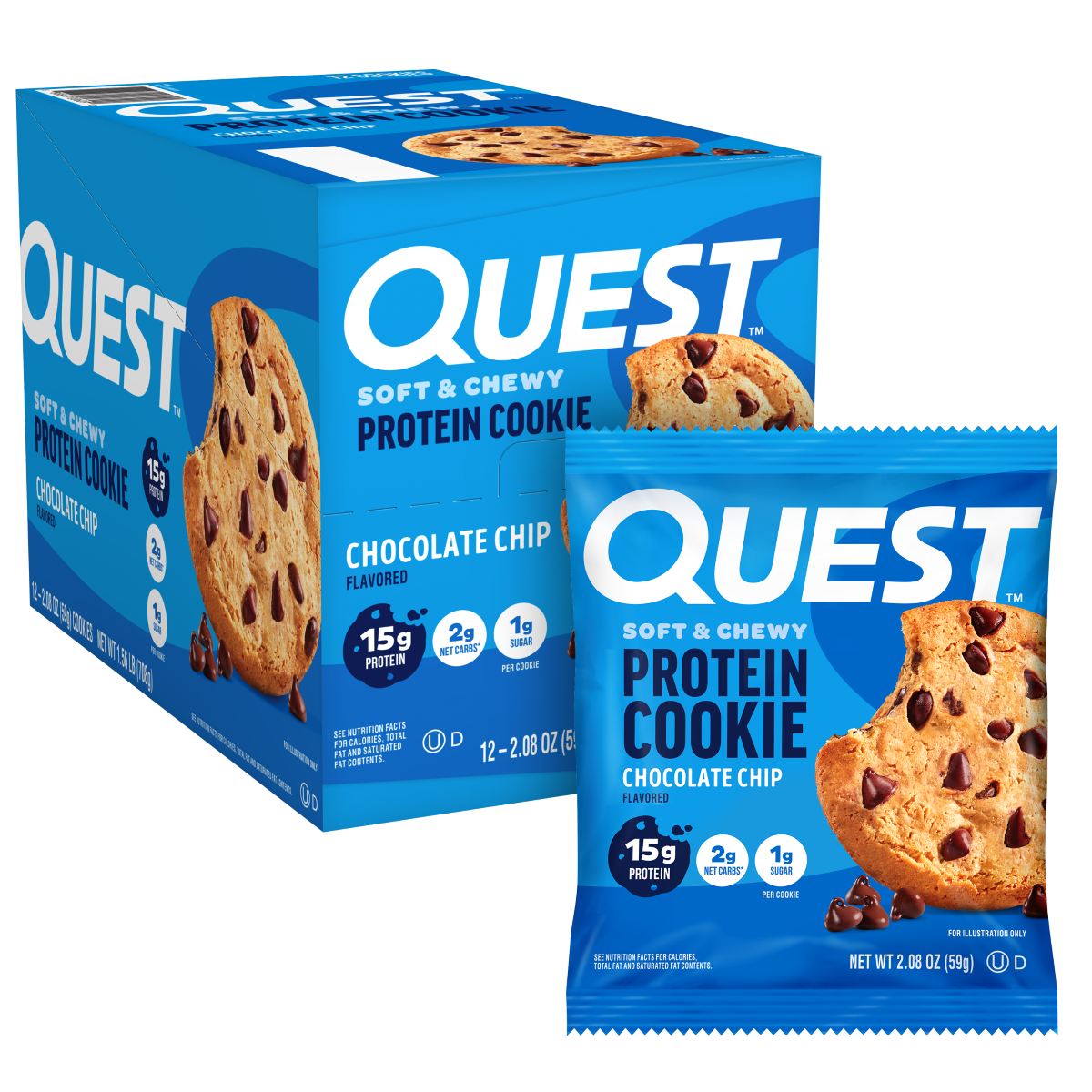 Quest Cookie 12x59g