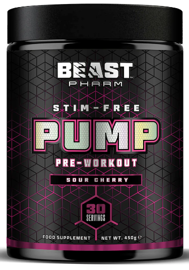 Beast Pharm STIM FREE PUMP Pre Workout 450g
