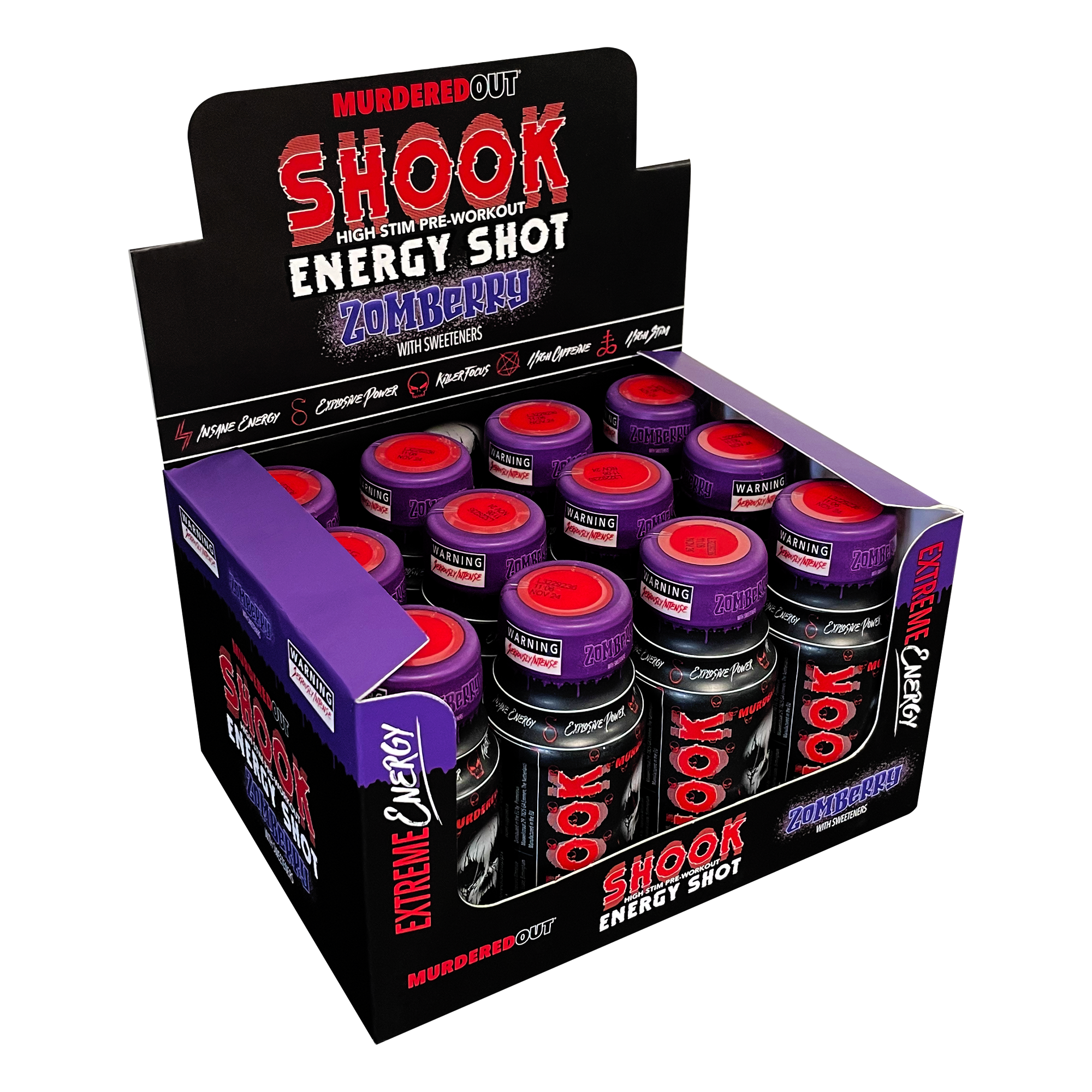 » Murdered Out Shook Pre Workout Shot (100% off)