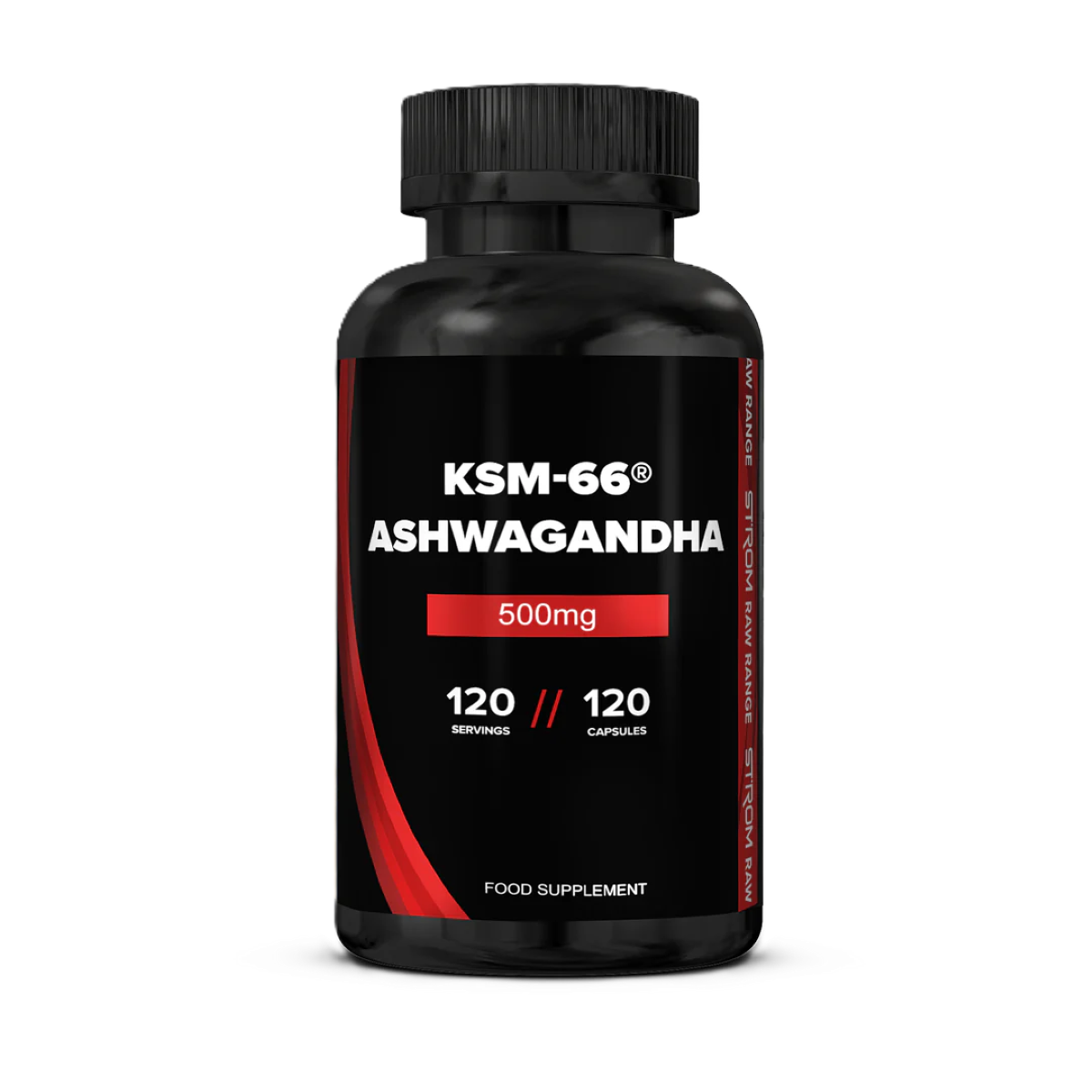 Strom Sports Ashwaganda KSM-66 120 Caps