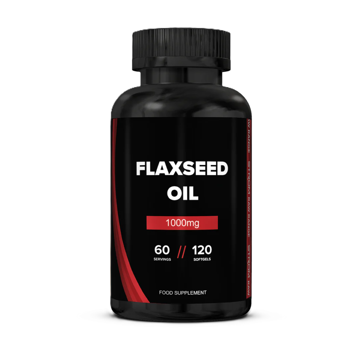 Strom Sports Flaxseed Oil 60 Softgels
