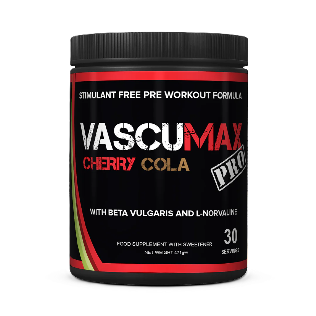 Strom Sports VascuMax Pro Non-Stim Pre-Workout  30 Servings