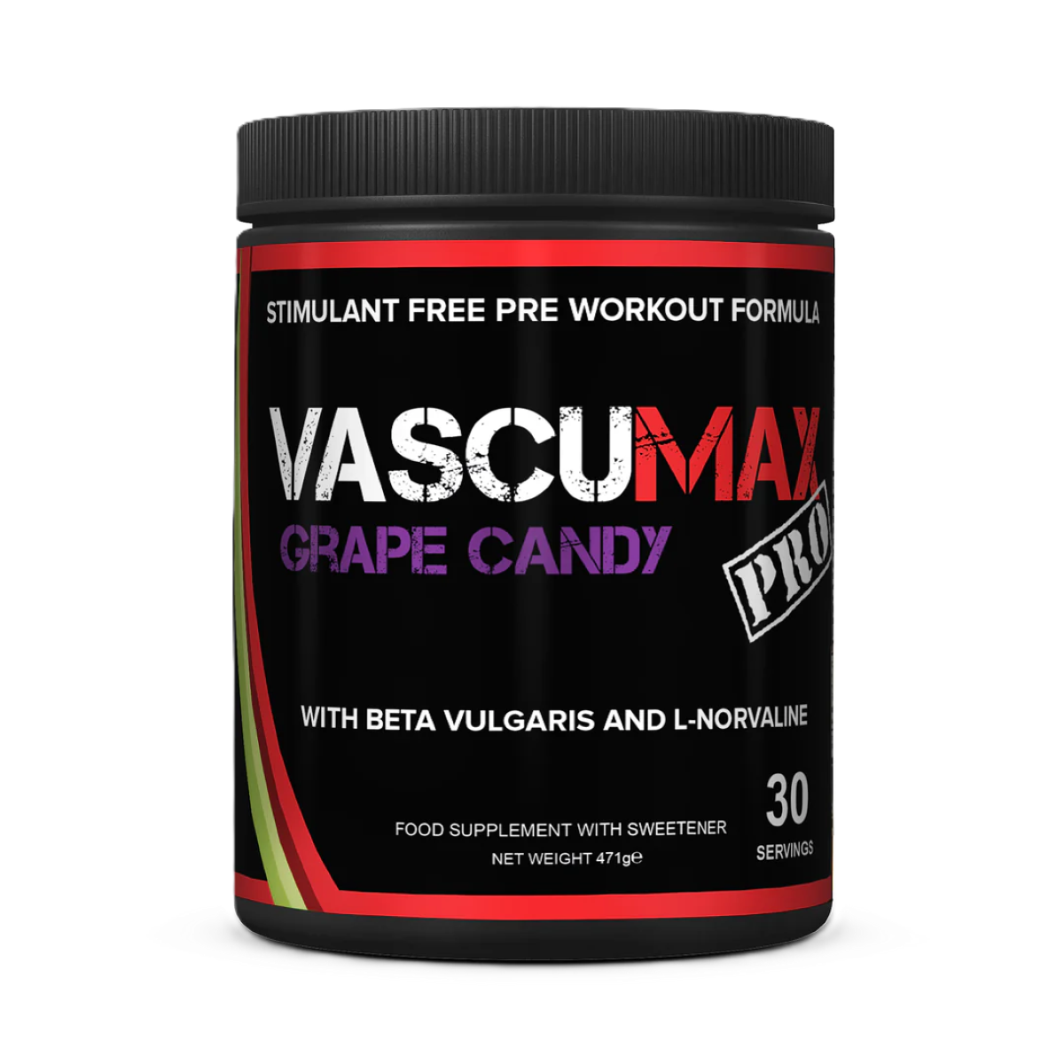 Strom Sports VascuMax Pro Non-Stim Pre-Workout  30 Servings
