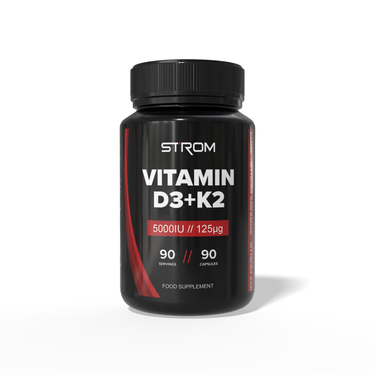 Strom Sports Vitamin D3 + K2 90 caps
