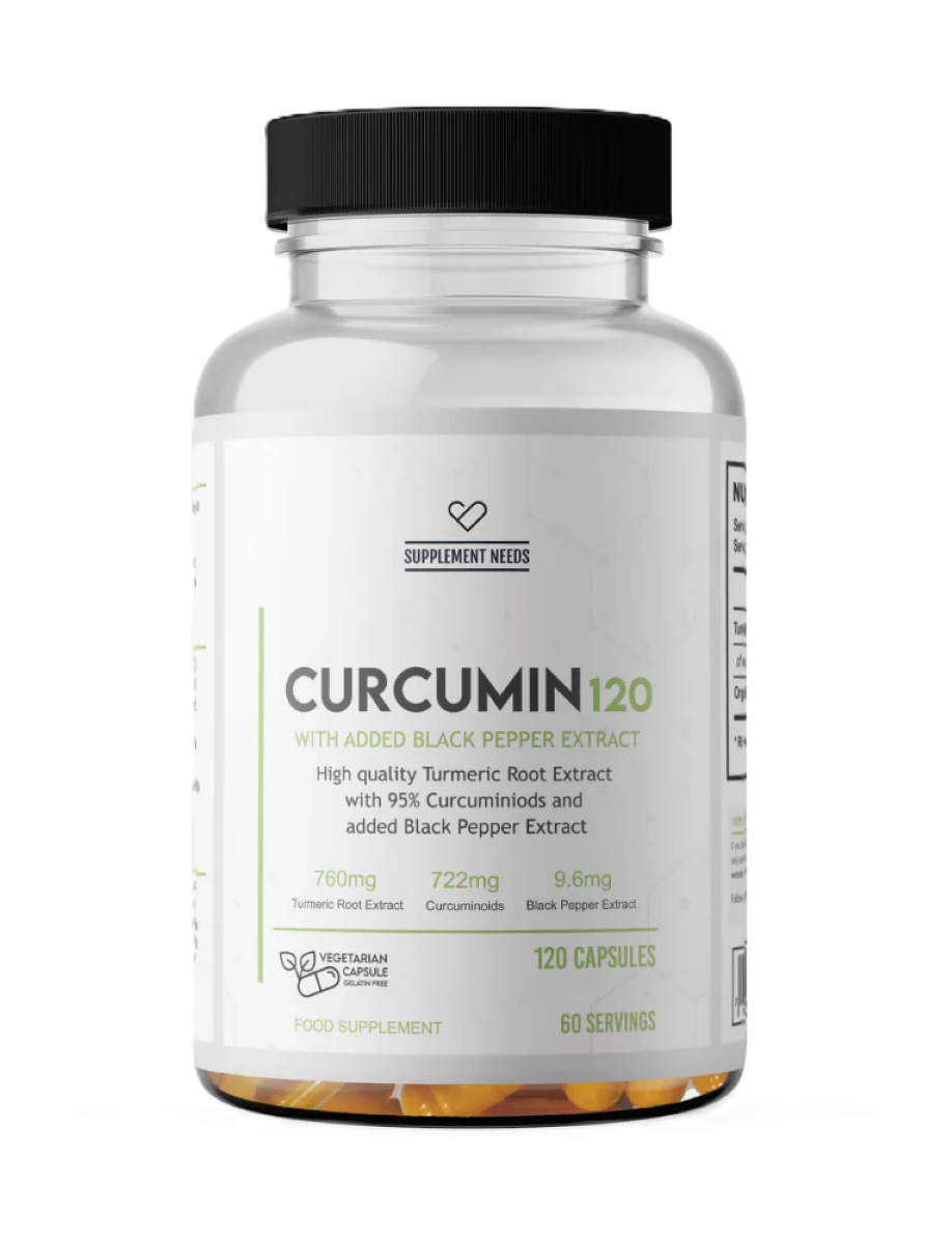 Supplement Needs Curcumin with Black Pepper Extract