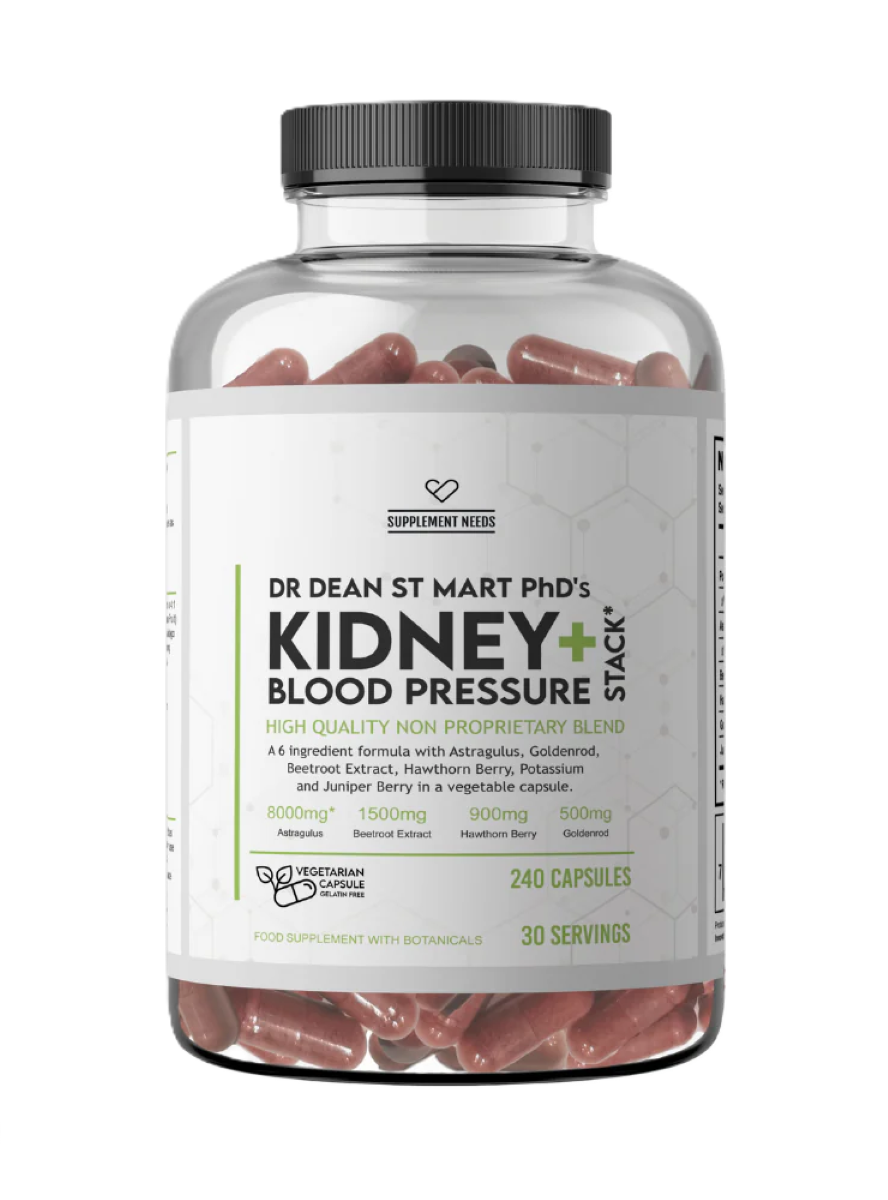Supplement Needs Kidney and Blood Pressure Stack 240 caps