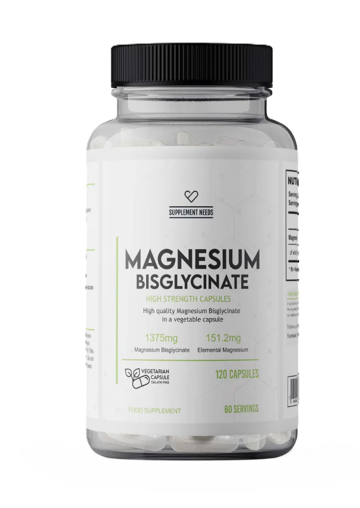 Supplement Needs Magnesium Bisglycinate 120 caps