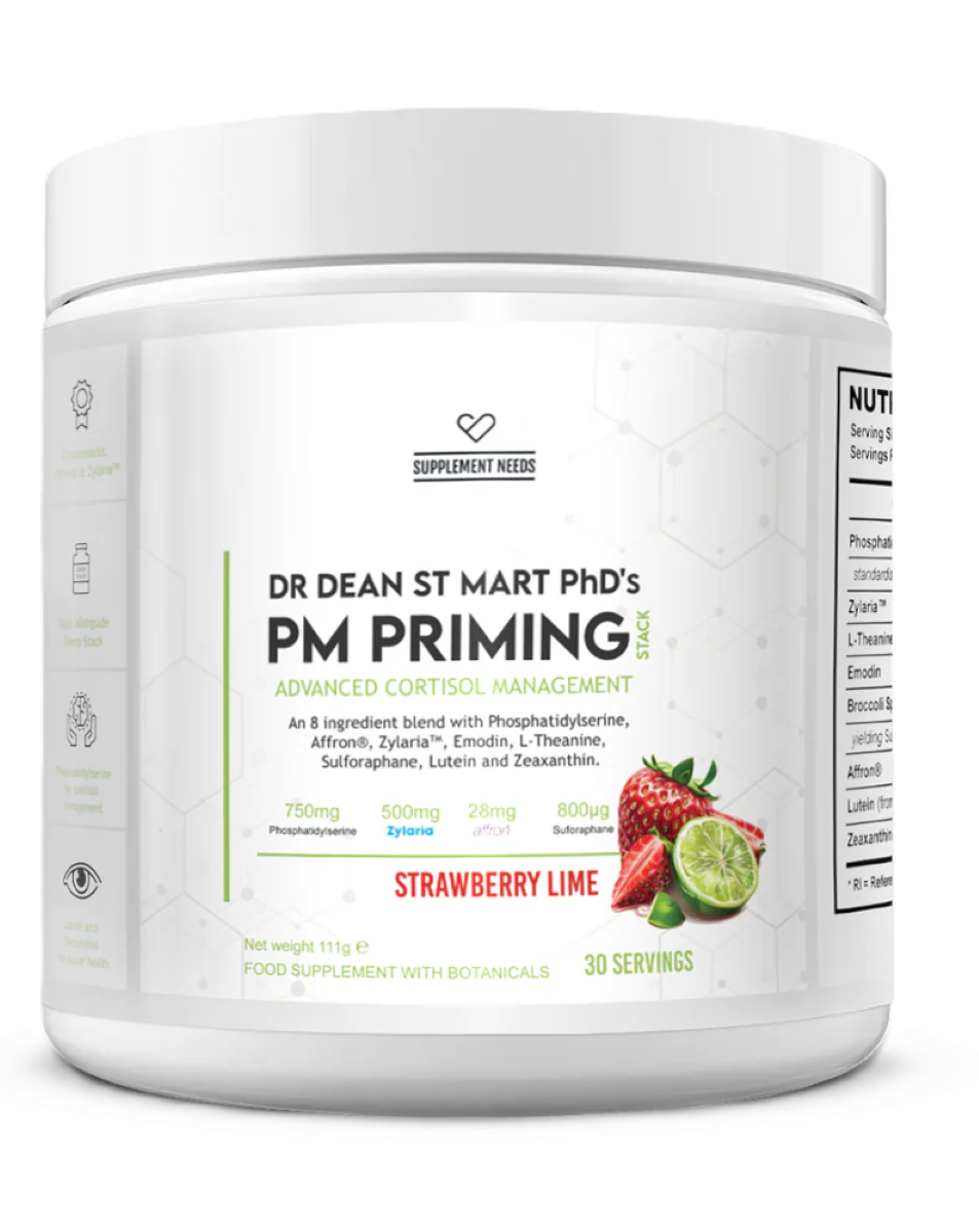 Supplement Needs PM Priming Strawberry 111g