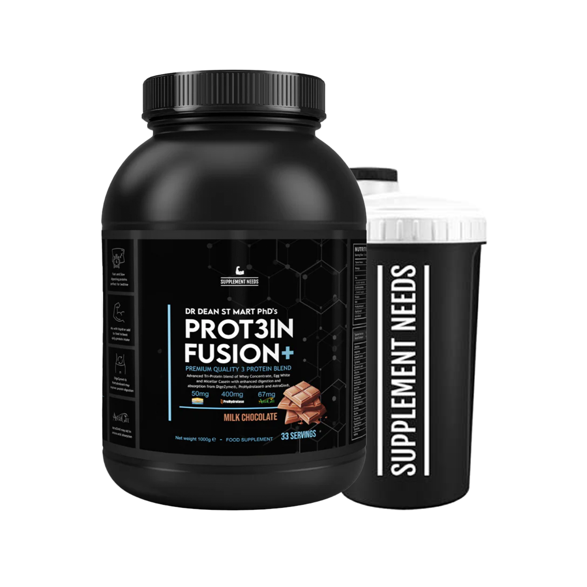 Supplement Needs Prot3in Fusion 1Kg
