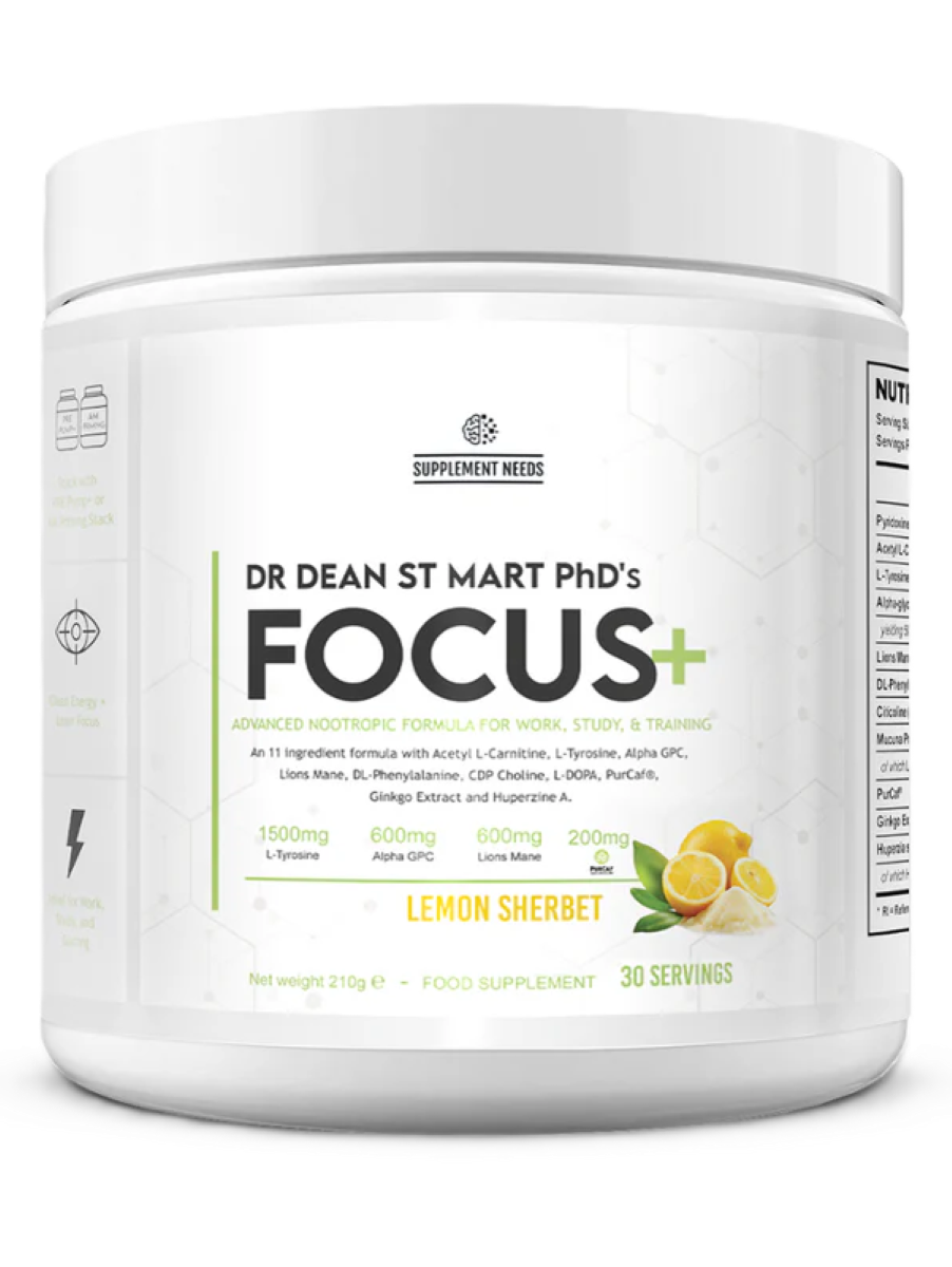 Supplement Needs Focus+ 210g