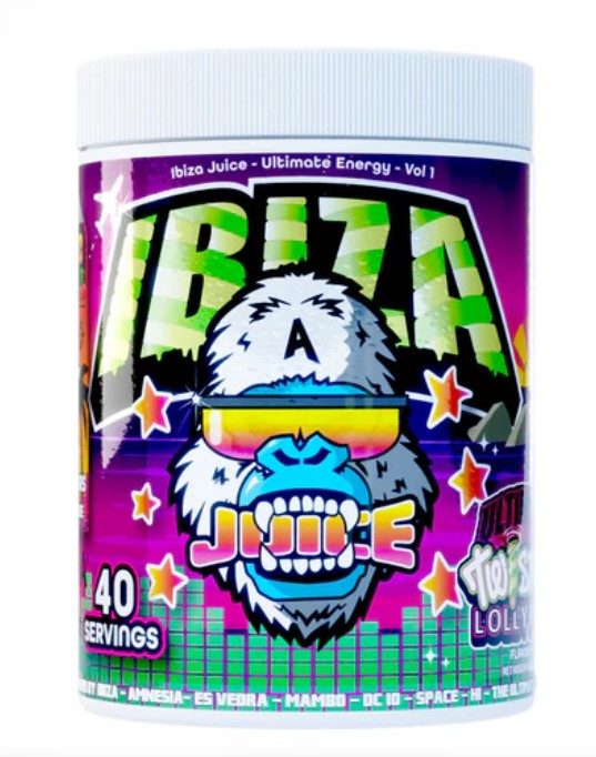 Gorillalpha Ibiza Juice ULTIMATE ENERGY VOL 1 480G