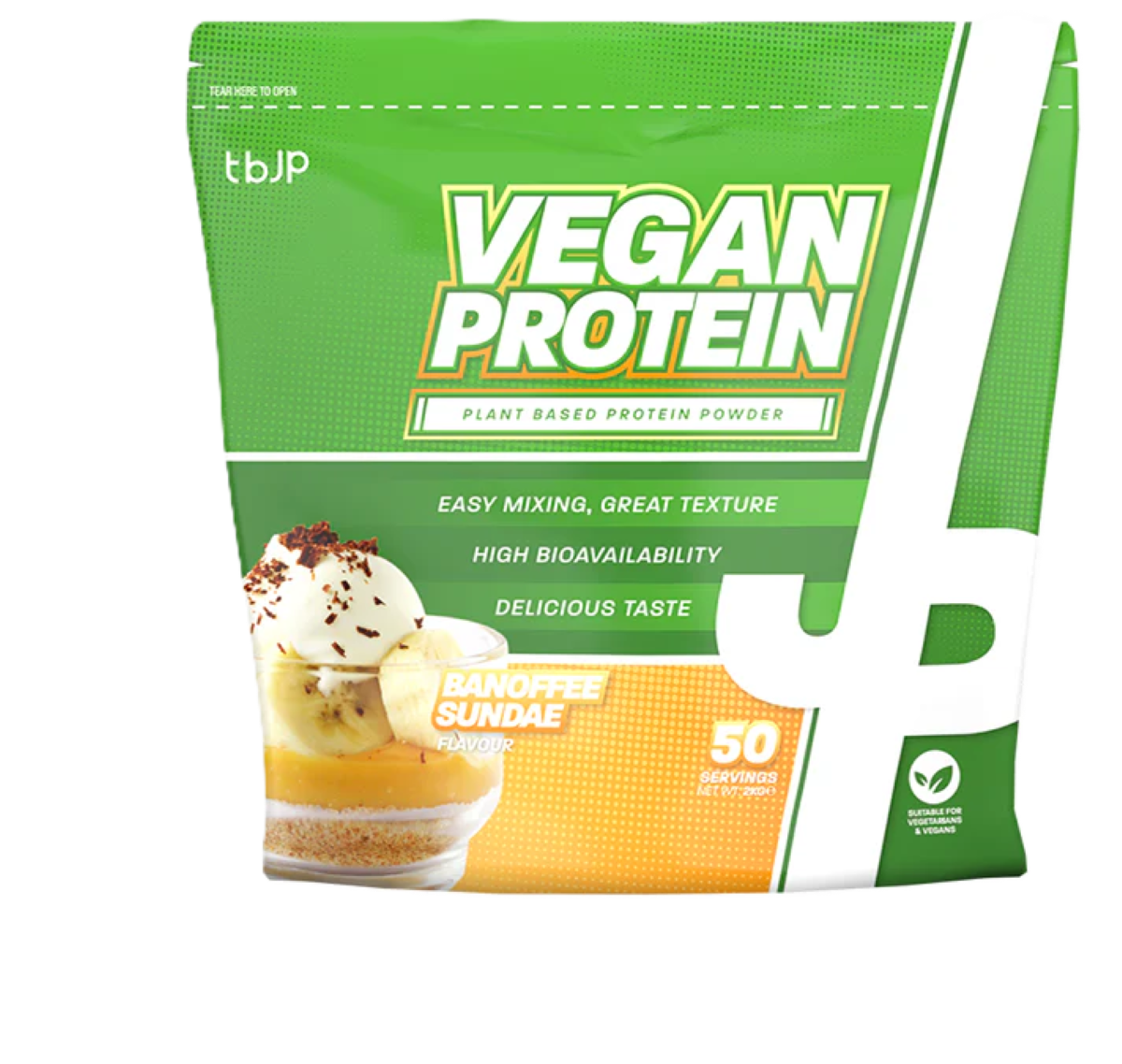 Trained by JP Vegan Plant Based Protein 2kg