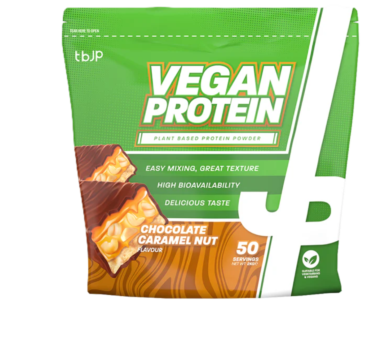 Trained by JP Vegan Plant Based Protein 2kg