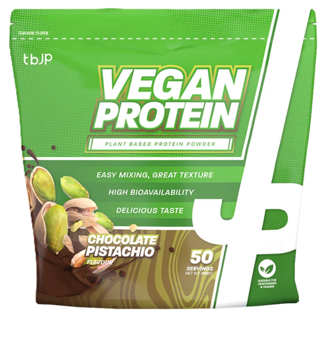 Trained by JP Vegan Plant Based Protein 2kg