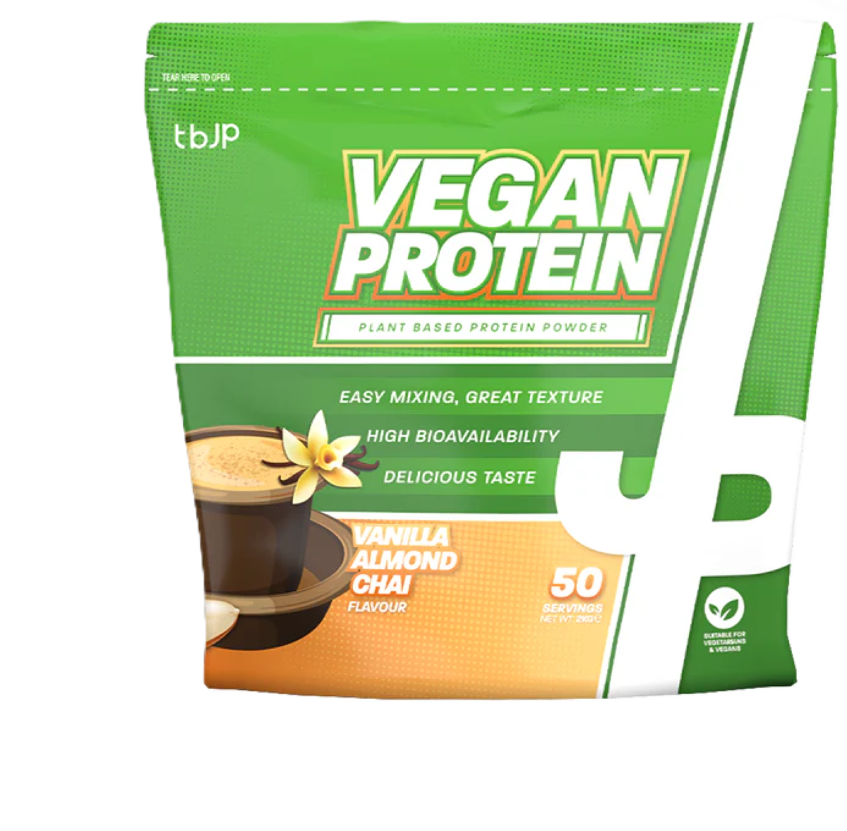 Trained by JP Vegan Plant Based Protein 2kg