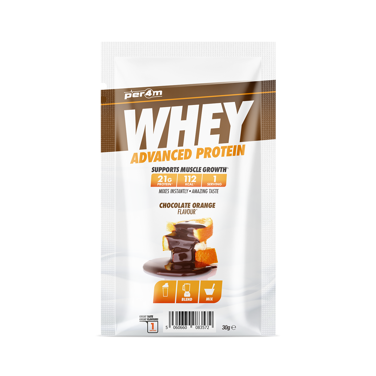 » Per4m Whey Protein Sample Sachets 30g (100% off)