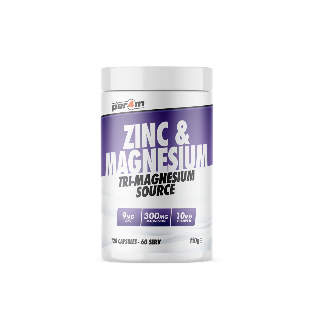 Per4m Zinc & Magnesium Supplement 120 Caps