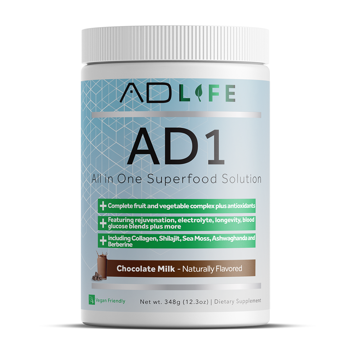 AD Life AD1 All in One Superfood Solution 348g