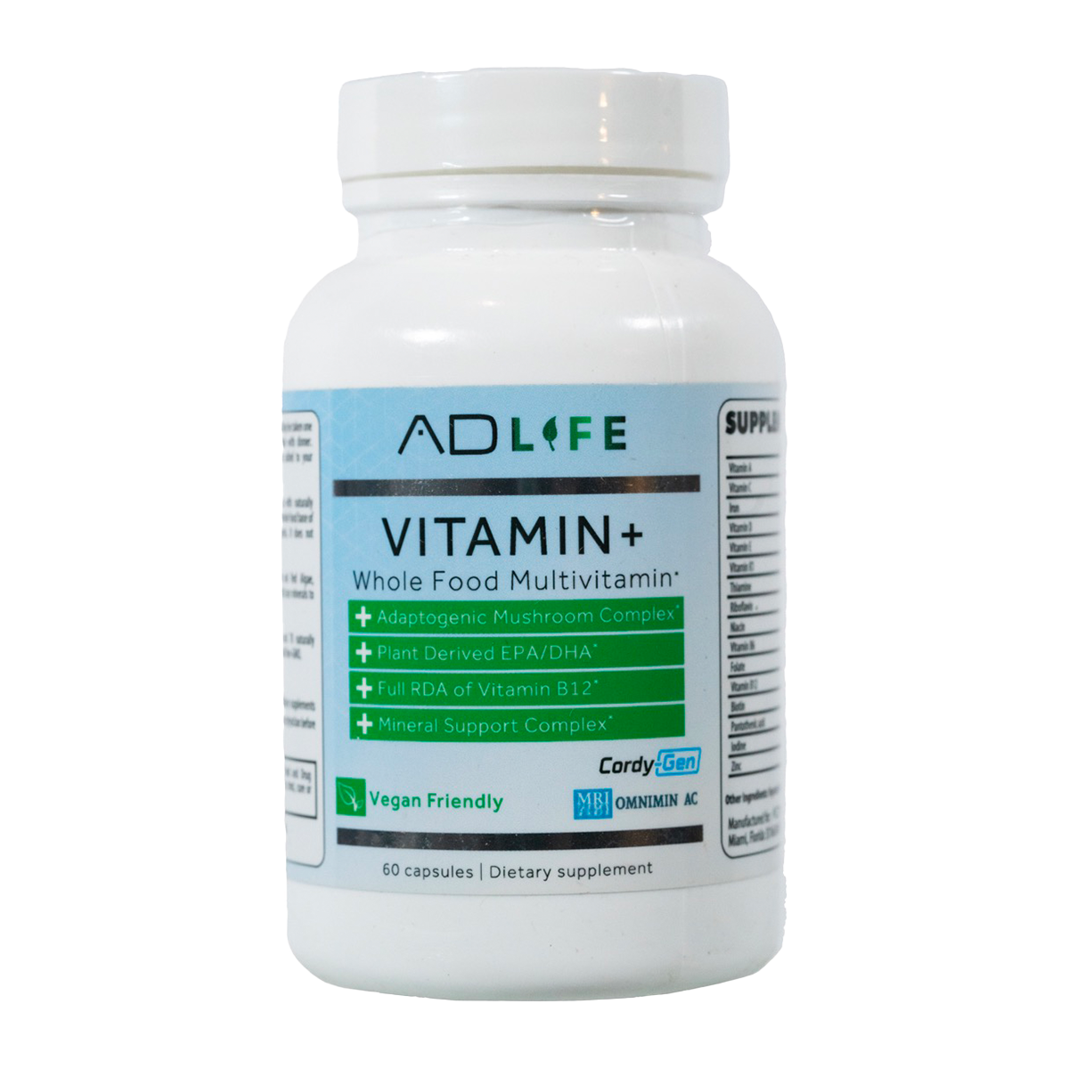 AD Life Vitamin+ Daily Health Support 60 Caps