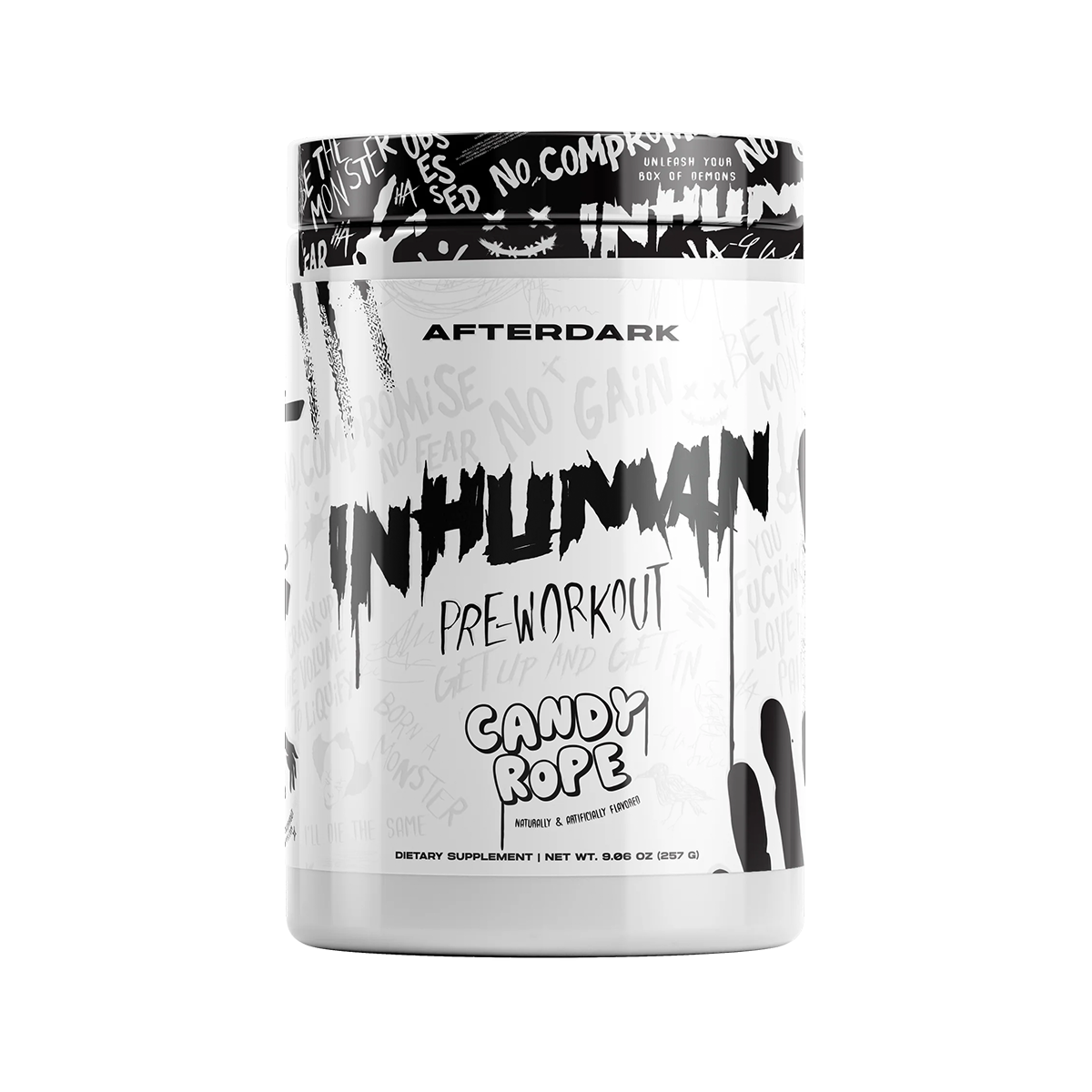 AfterDark InHuman Pre Workout 257g (FREE SHAKER)