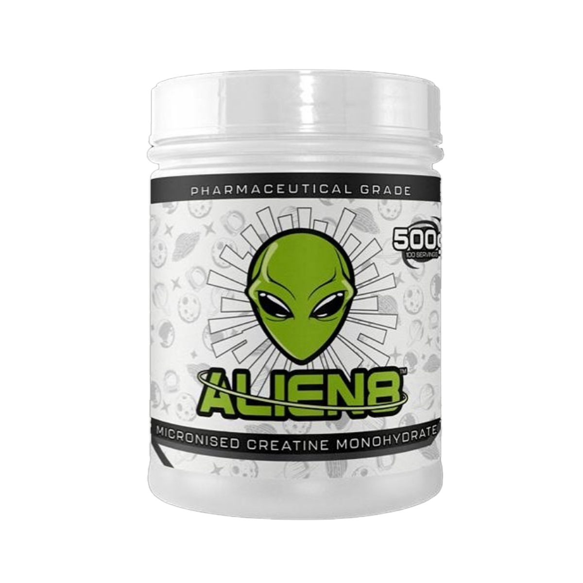 Alien8 Micronised Creatine Monohydrate 500g