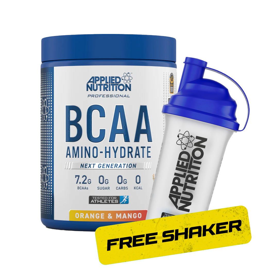 Applied Nutrition BCAA Amino Hydrate 450g (PLUS FREE BLUE TOP SHAKER)