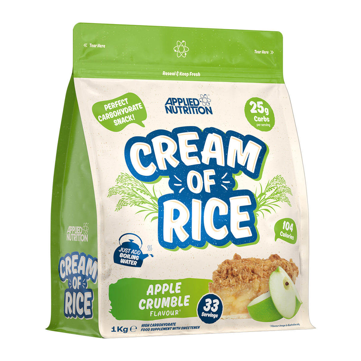 Applied Nutrition Cream Of Rice (FREE CRITICAL WHEY 150G)