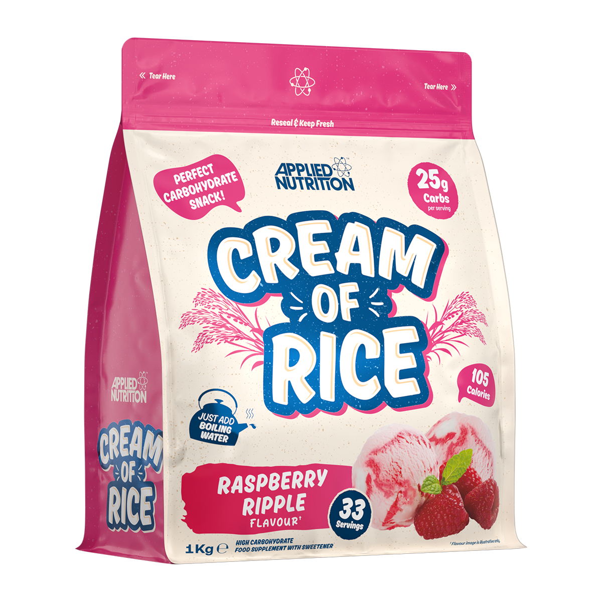 Applied Nutrition Cream Of Rice (FREE CRITICAL WHEY 150G)