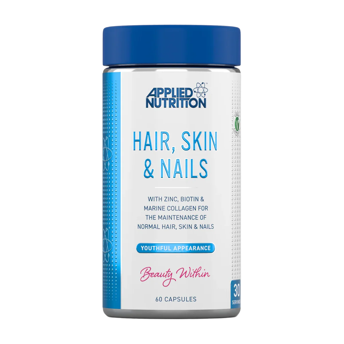 Applied Nutrition Hair Skin & Nails 60 Caps