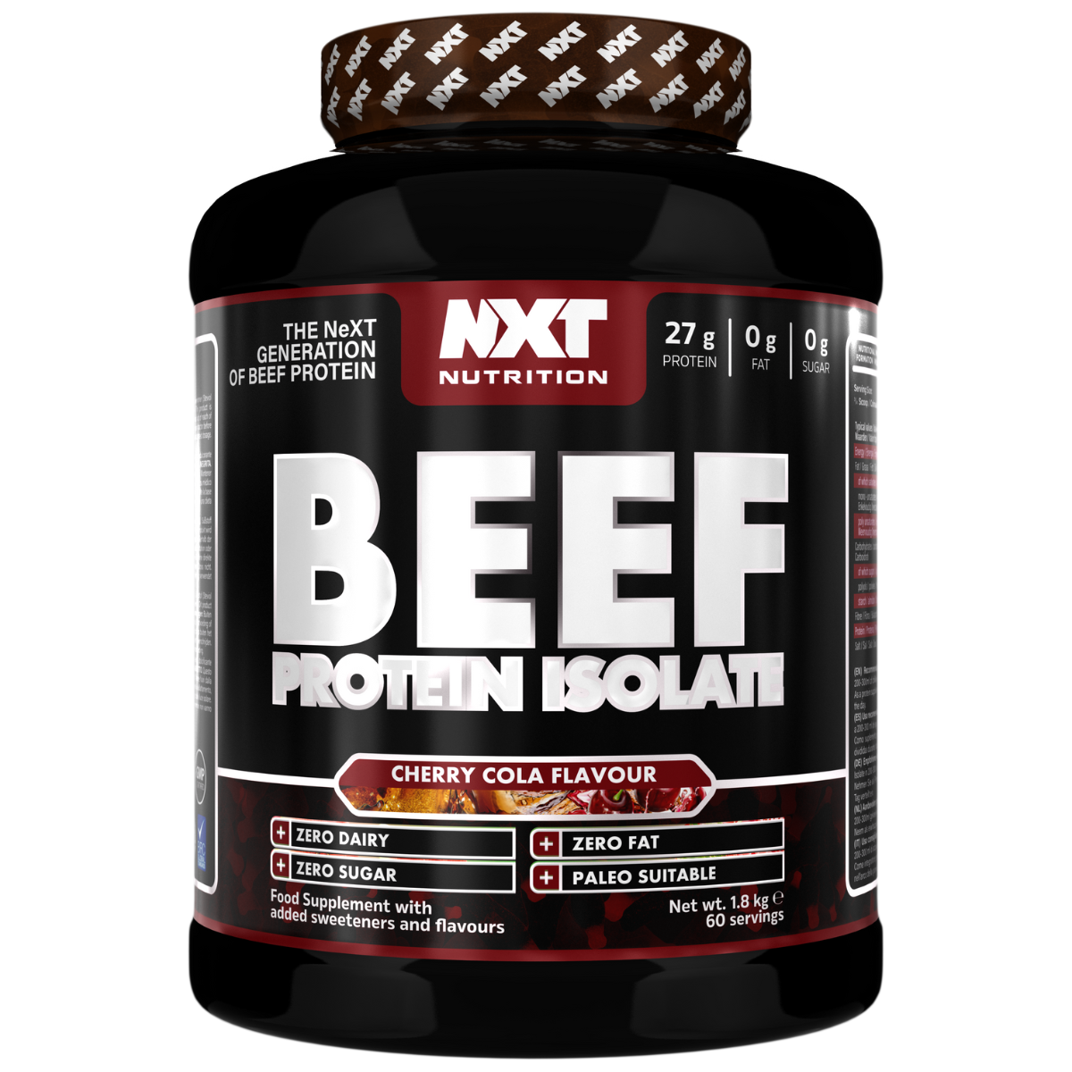 NXT Nutrition Beef Protein Isolate 1.8Kg