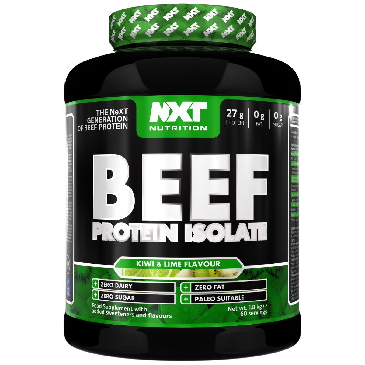 NXT Nutrition Beef Protein Isolate 1.8Kg