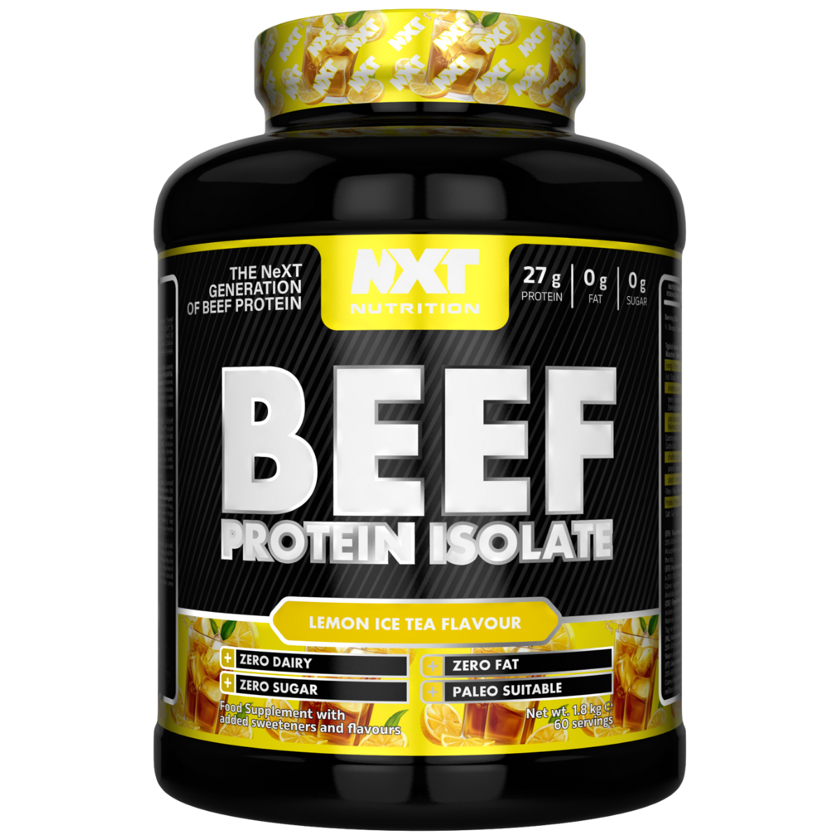 NXT Nutrition Beef Protein Isolate 1.8Kg