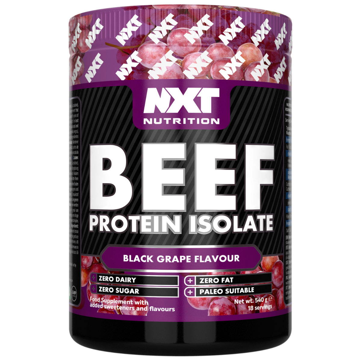 NXT Nutrition Beef Protein Isolate 540g