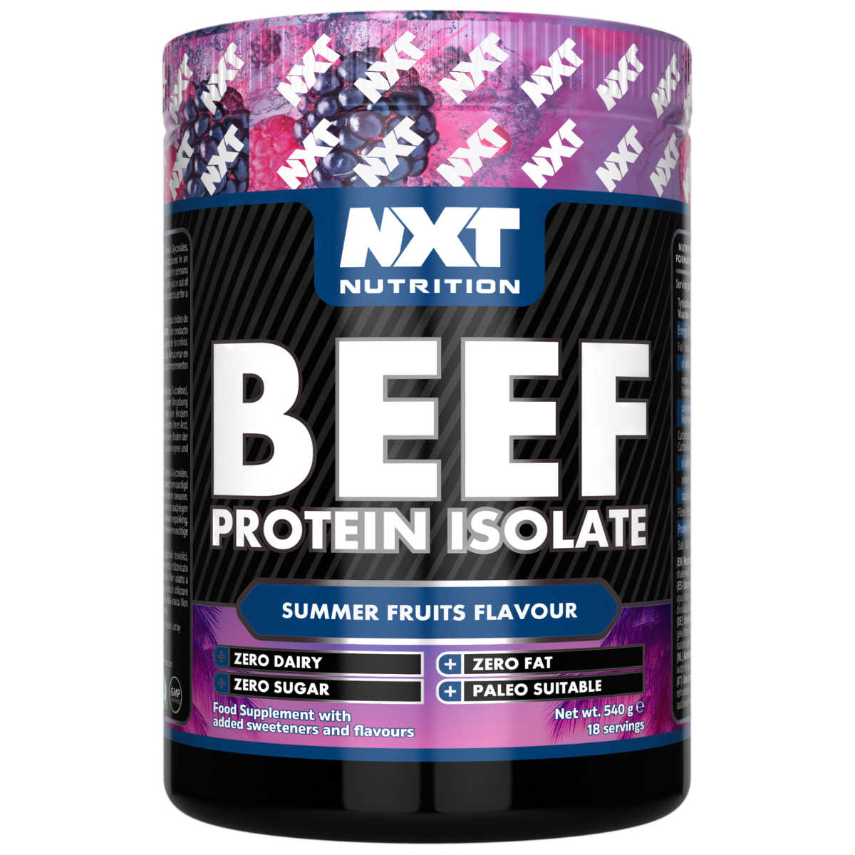 NXT Nutrition Beef Protein Isolate 540g