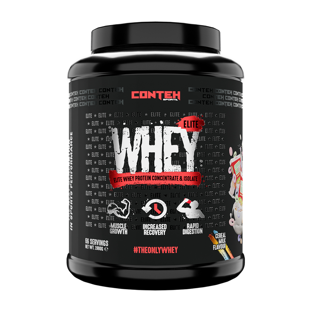 Conteh Sports Elite Whey Protein 1980g
