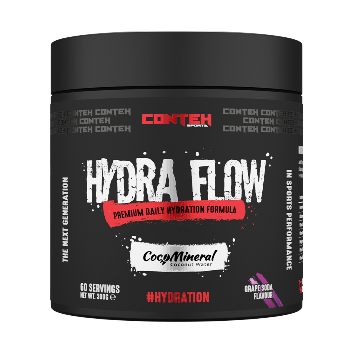 Conteh Sports Hydra Flow Daily Hydration Formula 300g