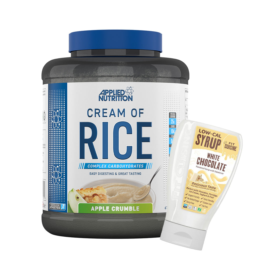 Applied Nutrition Cream Of Rice - Carbohydrates (PLUS FREE FIT CUISINE SYRUP)