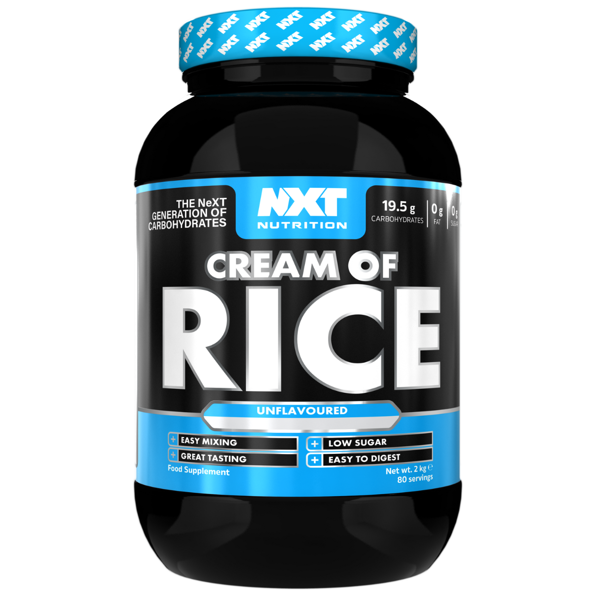 NXT Nutrition Cream of Rice 2Kg
