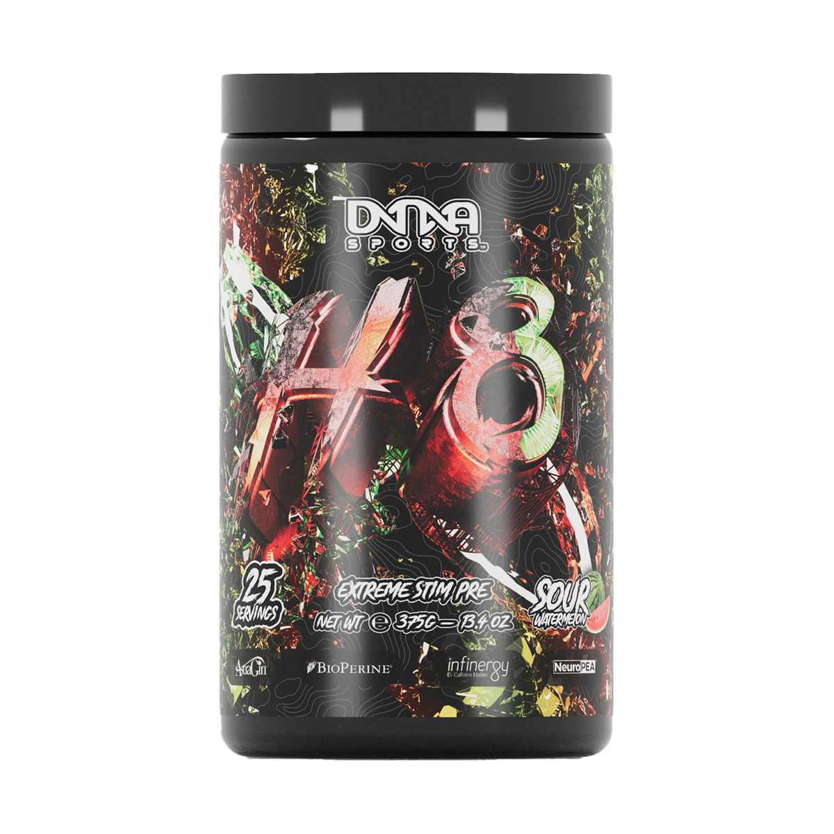 DNA Sports H8 Extreme Stim Pre Workout (FREE SHAKER)