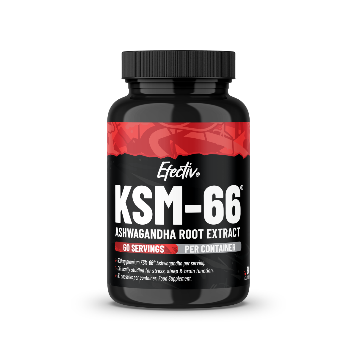 Efectiv Nutrition Ashwagandha KSM-66 60 Caps