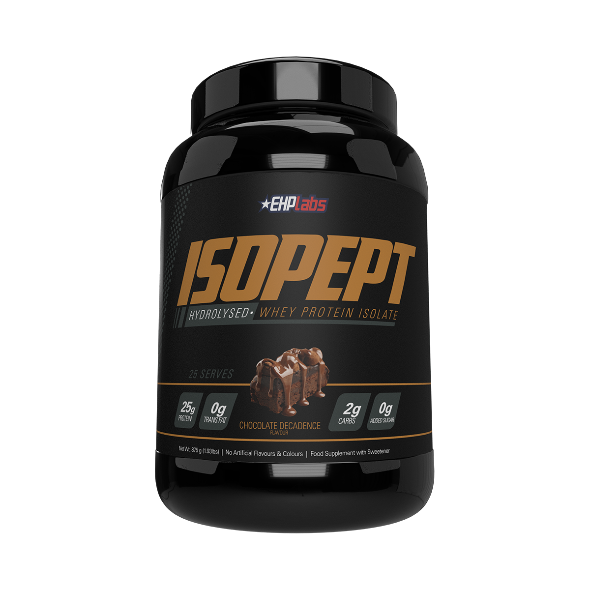 EHP Labs ISOPEPT Hydrolysed Whey Protein Isolate 775g