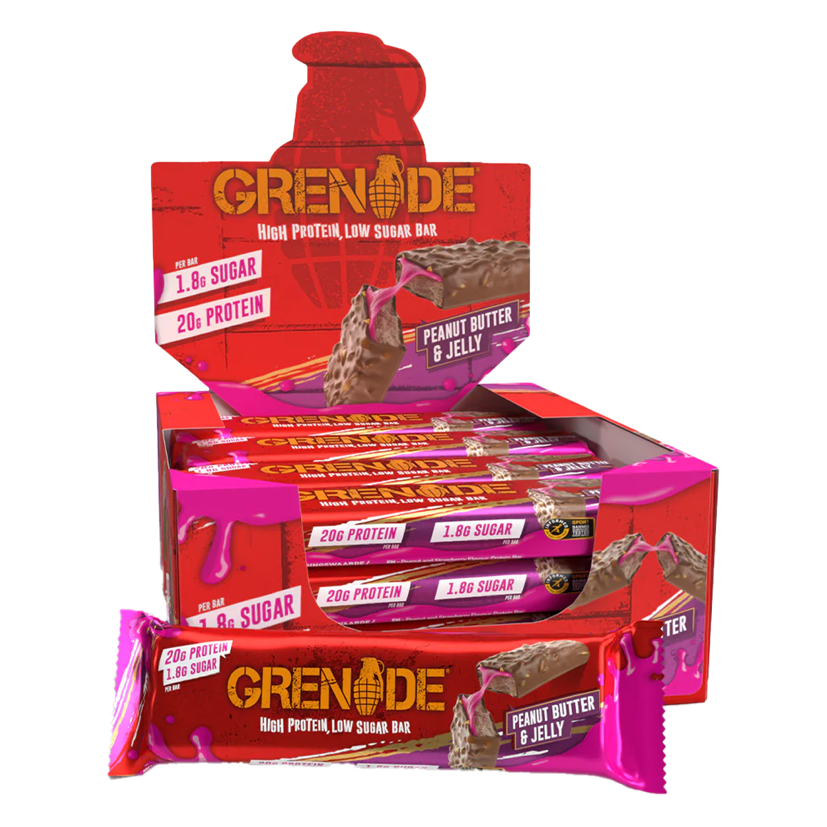 Grenade Protein Bars (Various Flavours)