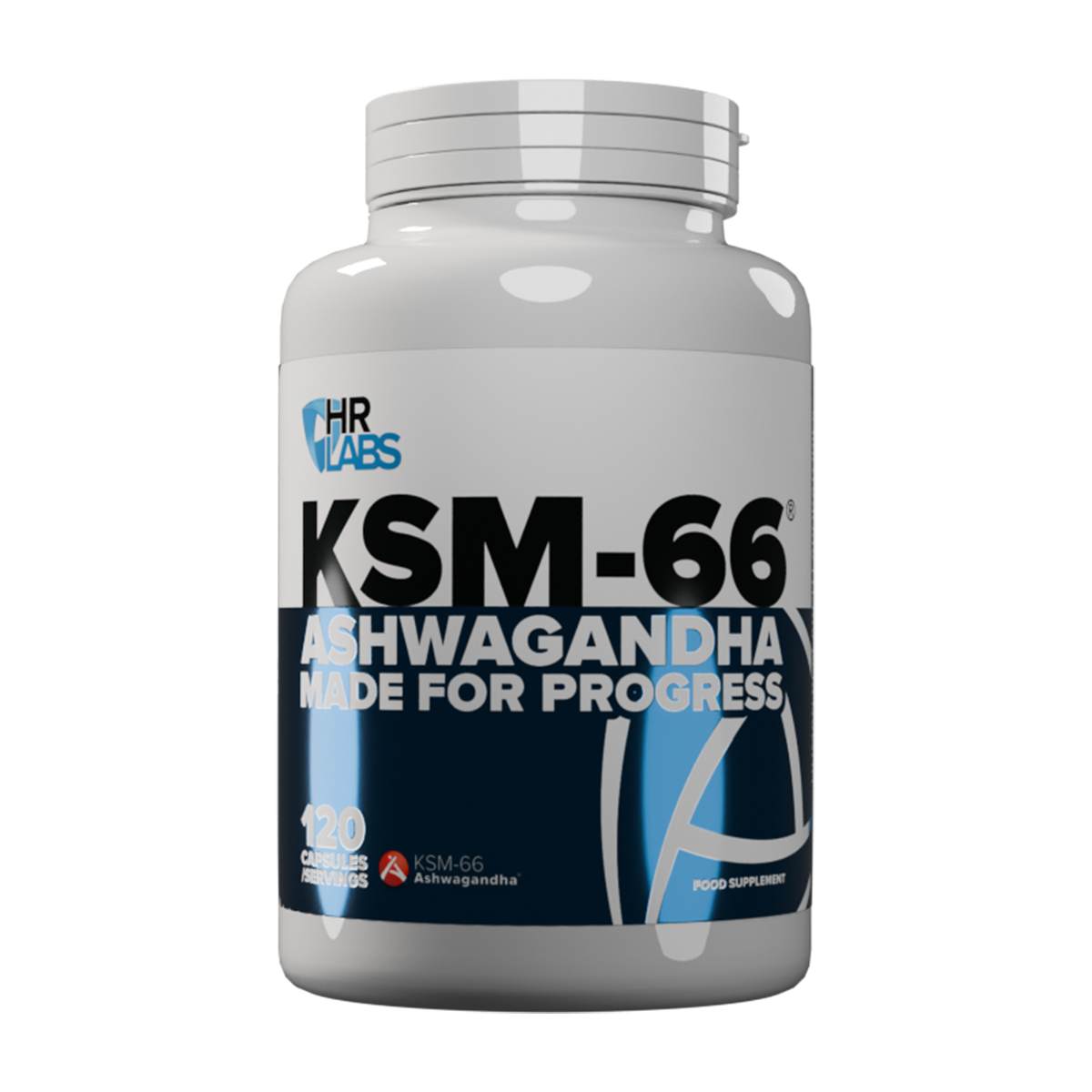 HR Labs KSM-66 Ashwagandha 120 Caps