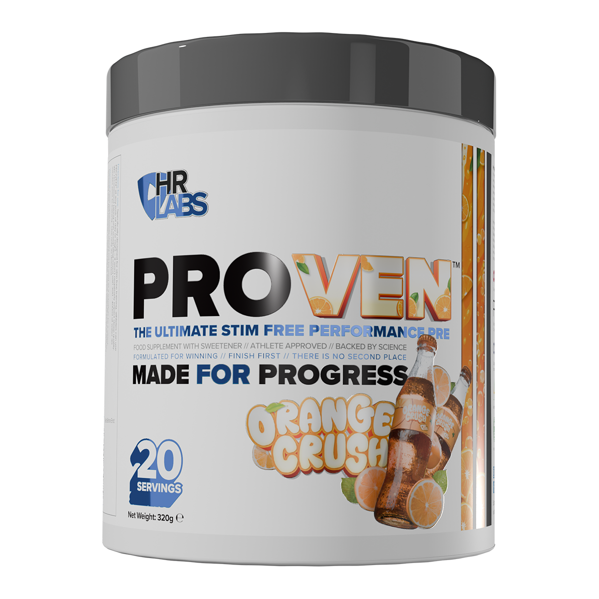 HR Labs Proven Non Stim Pre Workout 320g