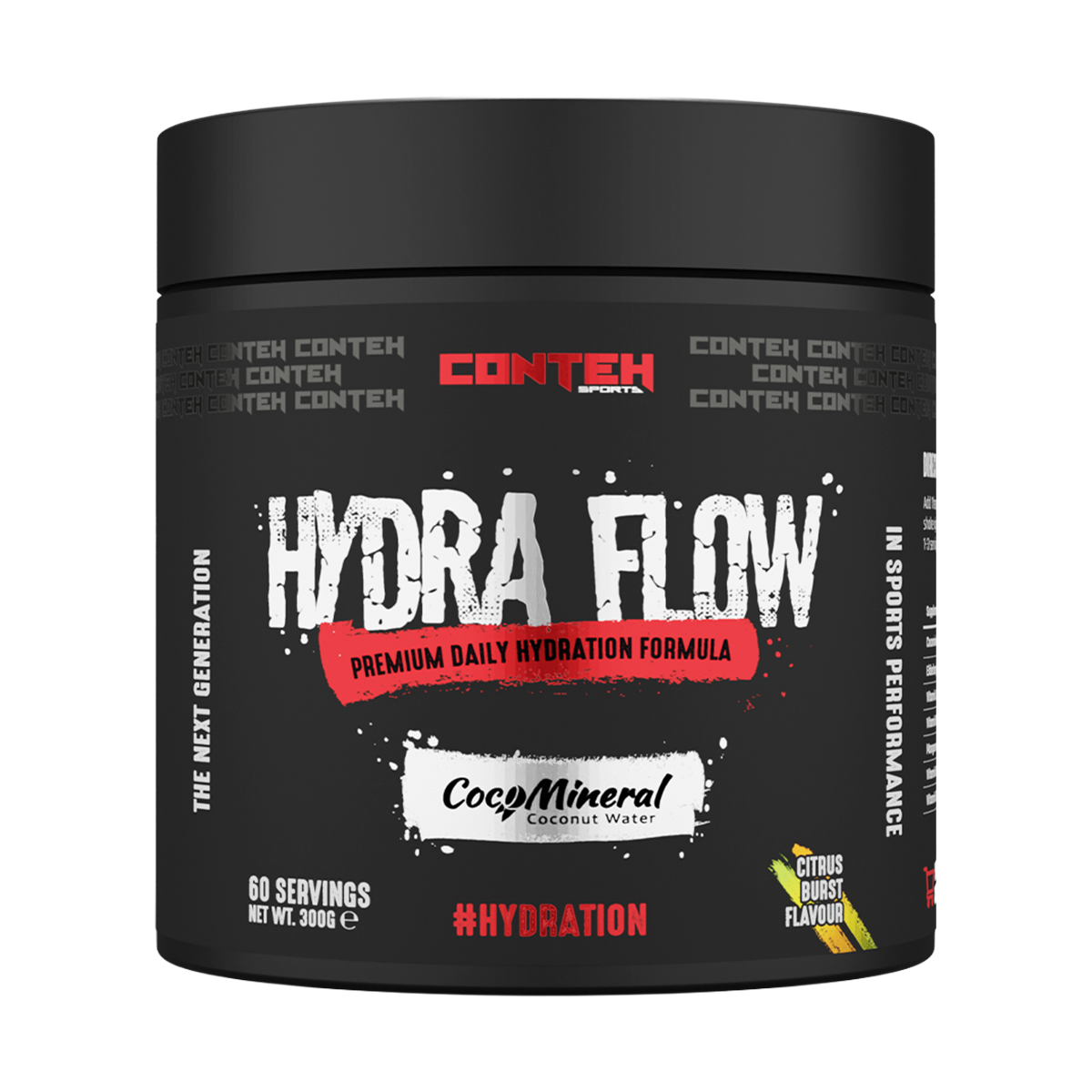 Conteh Sports Hydra Flow Daily Hydration Formula 300g