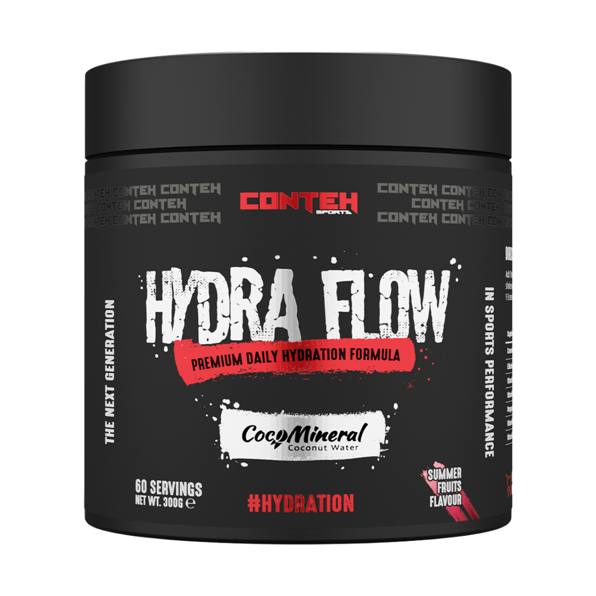Conteh Sports Hydra Flow Daily Hydration Formula 300g
