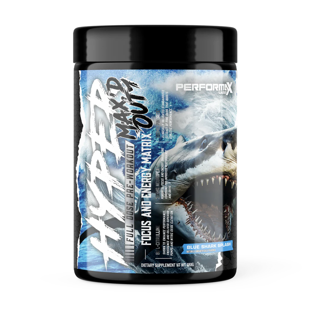 Performax Labs HyperMax'd Out High Dose Pre Workout 480g