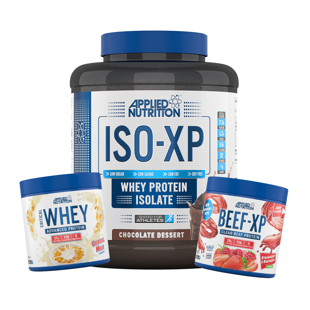 Applied Nutrition ISO XP 1.8kg ( PLUS FREE CRITICAL WHEY & BEEF-XP 150GS)